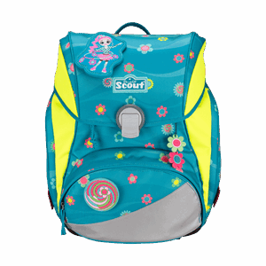 Scout Alpha Little Flowers Schulrucksack