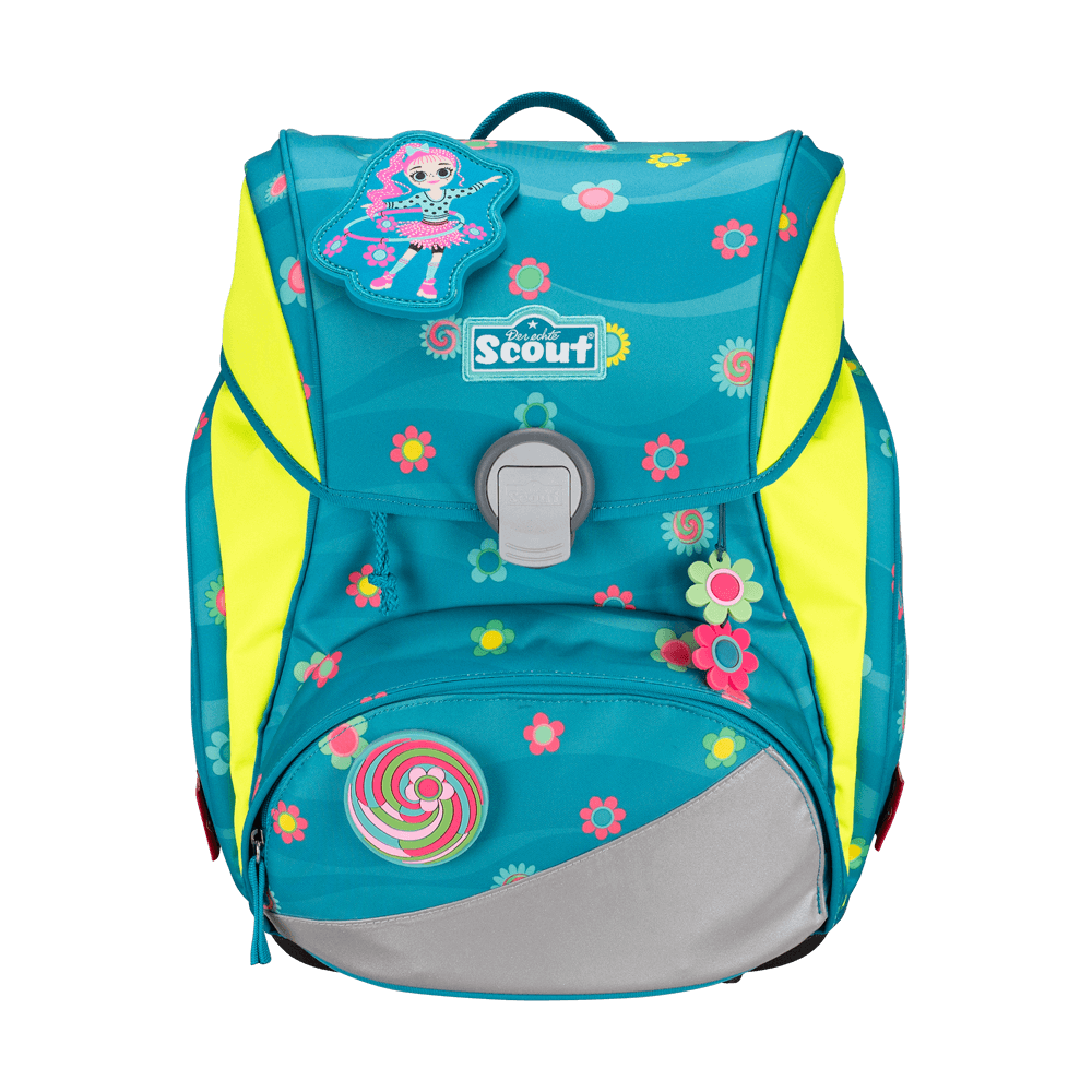 Scout Alpha Little Flowers Schulrucksack