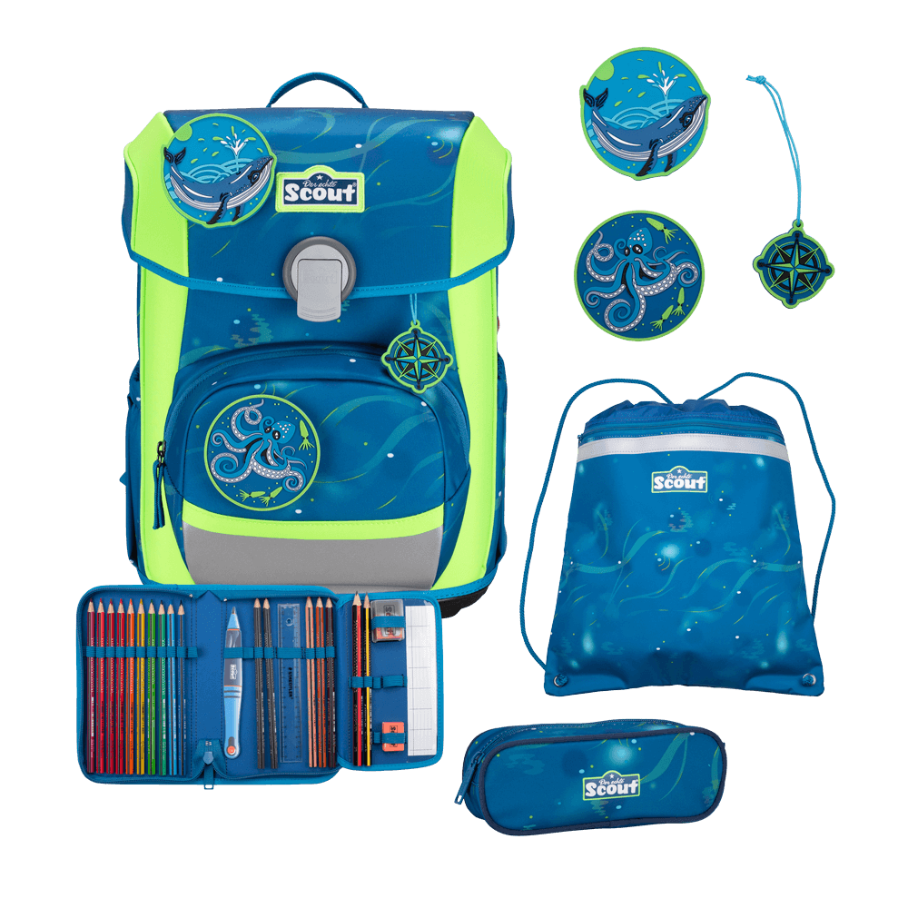 Scout Neo Deep Sea Schulranzen – Bild 8