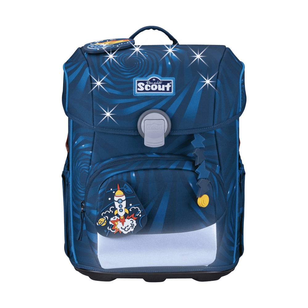 Scout Neo Exklusiv LED Rocket Rider Schulranzen