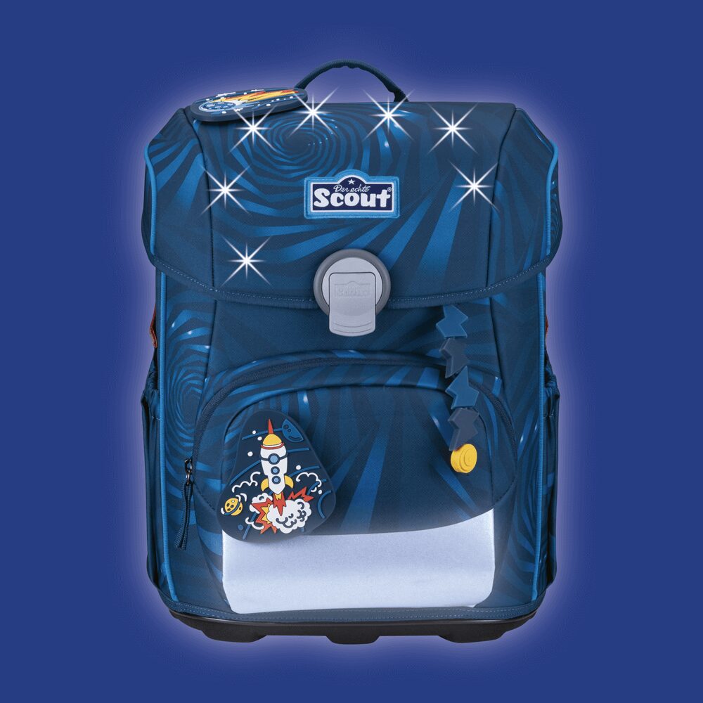 Scout Neo Exklusiv LED Rocket Rider Schulranzen – Bild 12