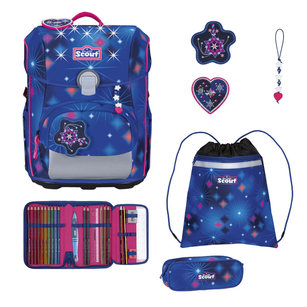 Scout Neo Exklusiv LED Sparkling Dream Schulranzen – Bild 10