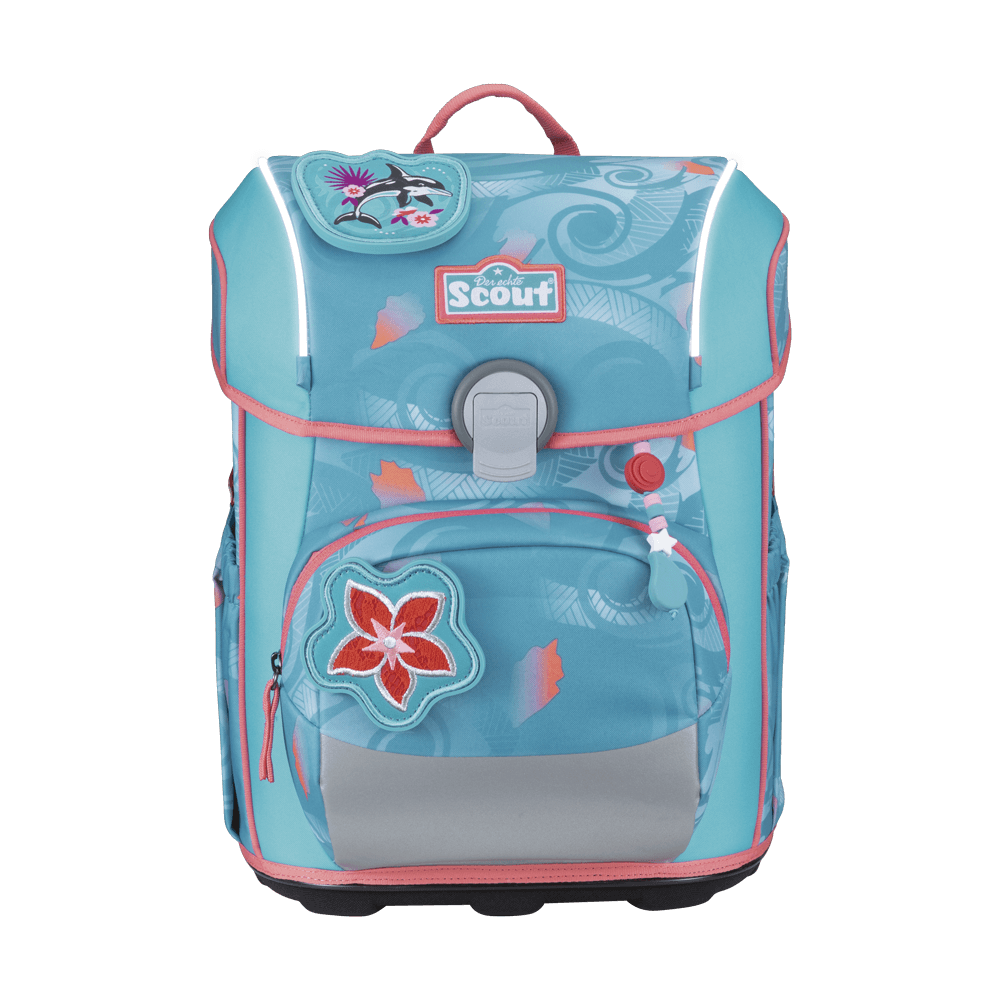 Scout Neo Exklusiv Safety Light Aloha Schulranzen