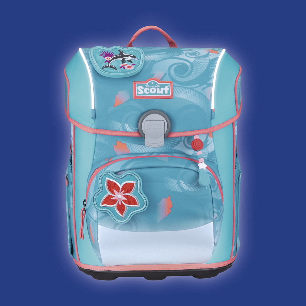 Scout Neo Exklusiv Safety Light Aloha Schulranzen – Bild 11