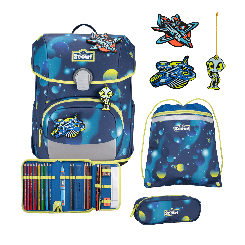 Scout Neo Exklusiv LED Planets Schulranzen – Bild 9