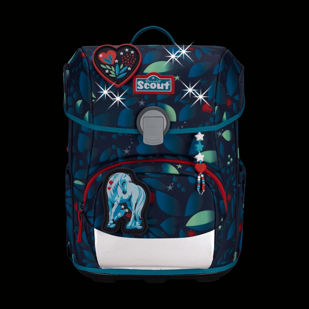 Scout Neo Exklusiv LED White Unicorn Schulranzen – Bild 12