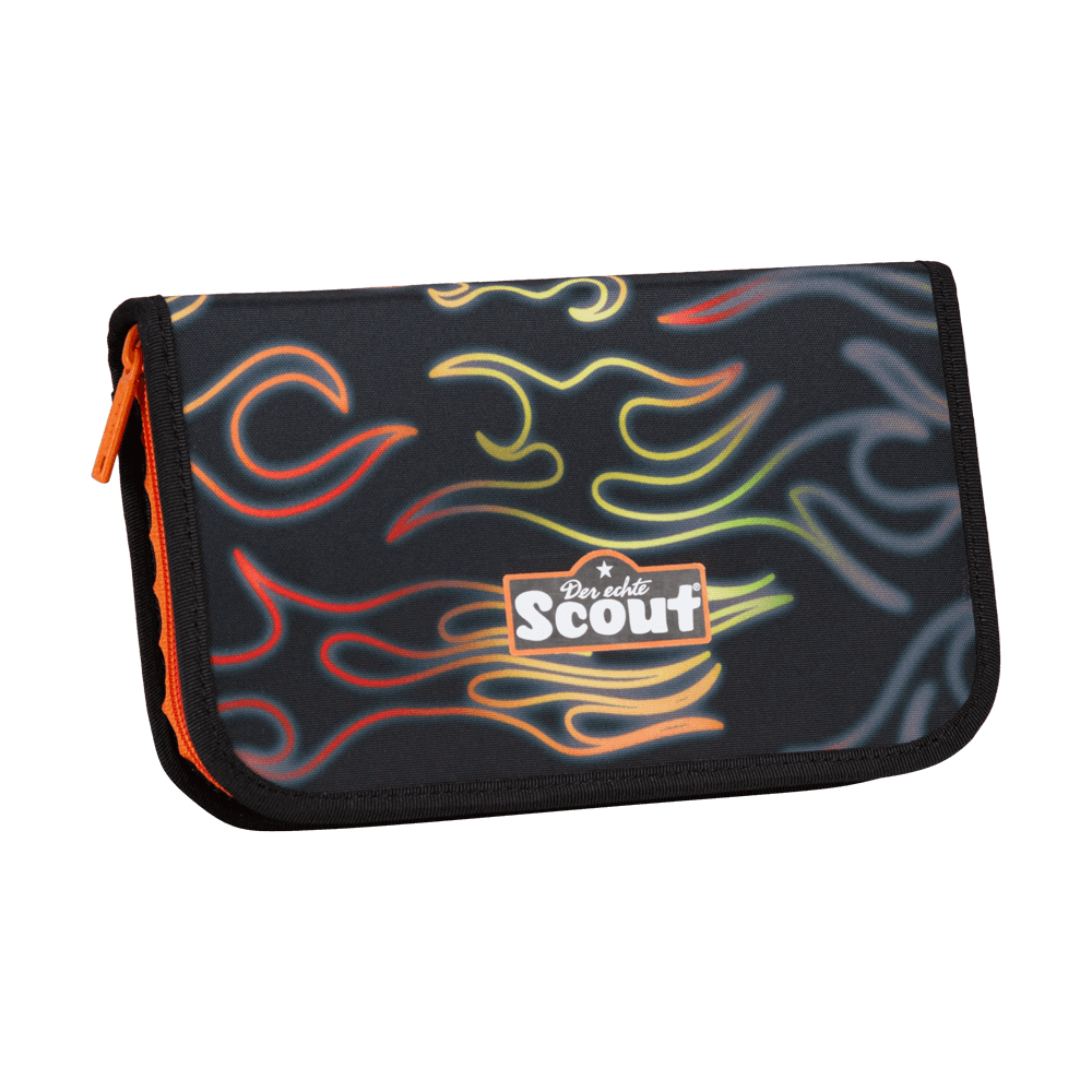 Scout Neo Exklusiv Safety Light Flames Schulranzen – Bild 4