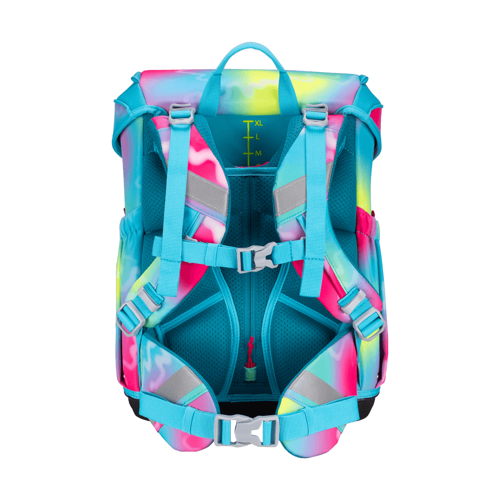 Scout Neo Exklusiv Safety Light Happy Rainbow Schulranzen – Bild 7