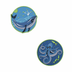 Scout Funny Snaps Move 2er Set Deep Sea