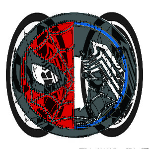 McNeill McAddys für Schulranzen  SPIDER MAN 1