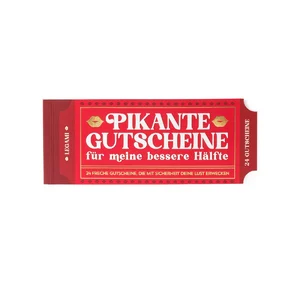 Legami Block mit 24 sexy Gutscheinen - Deutsch - Gift Vouchers