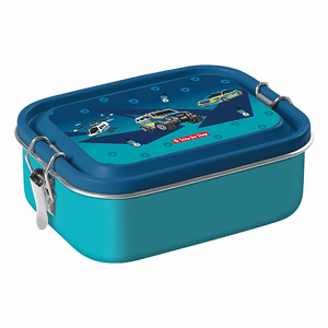 Step by Step Edelstahl-Lunchbox Police