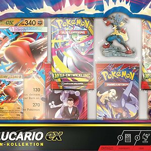 Pokémo PKM Mega-Lucario Figuren-Kollektion