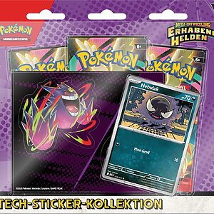 Pokémon: Tech-Sticker-Kollektion Mega-Entwicklung – Erhabene Helden: Nebulak