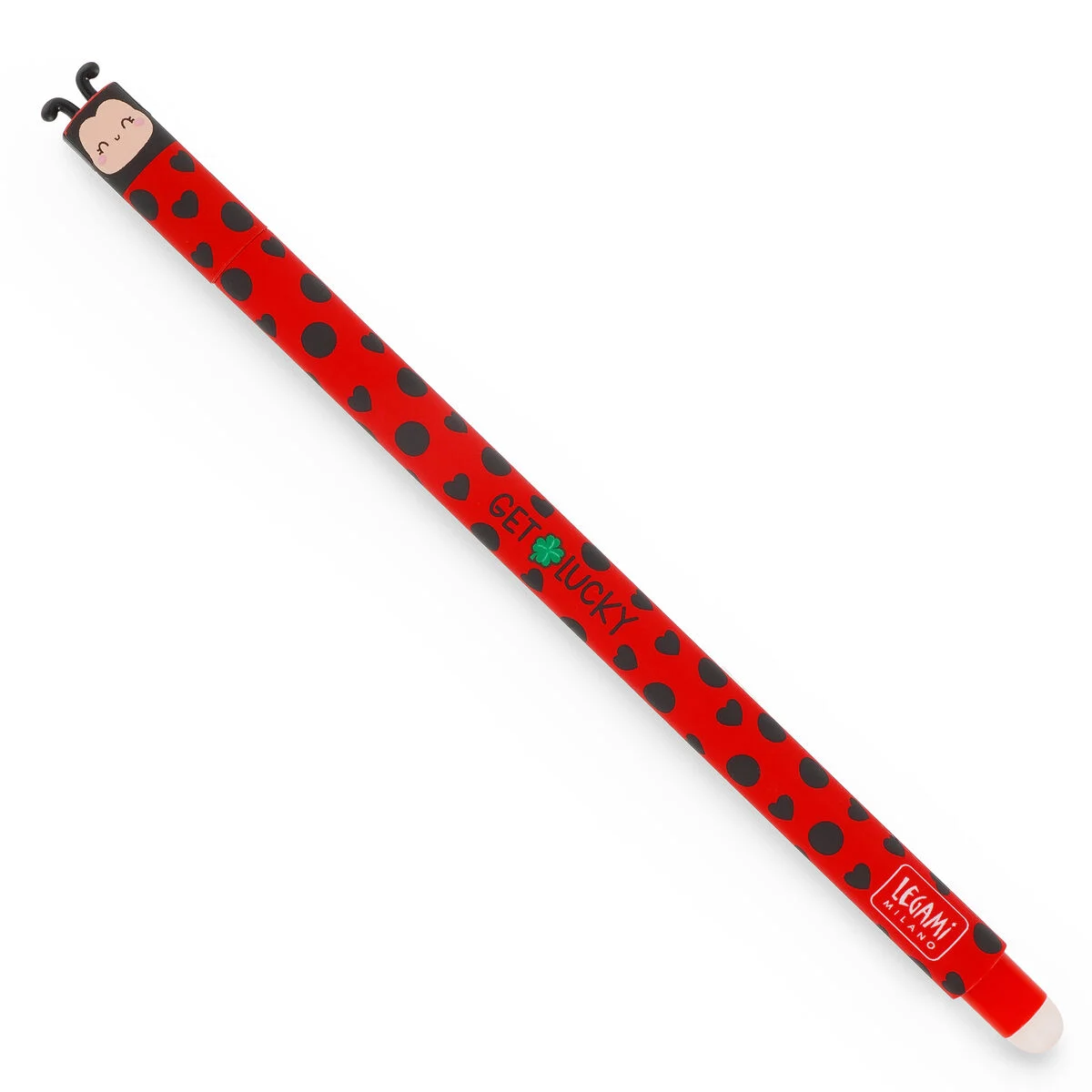 Lagami Löschbarer Gelstift Ladybug „Get Lucky“ - Erasable Pen
