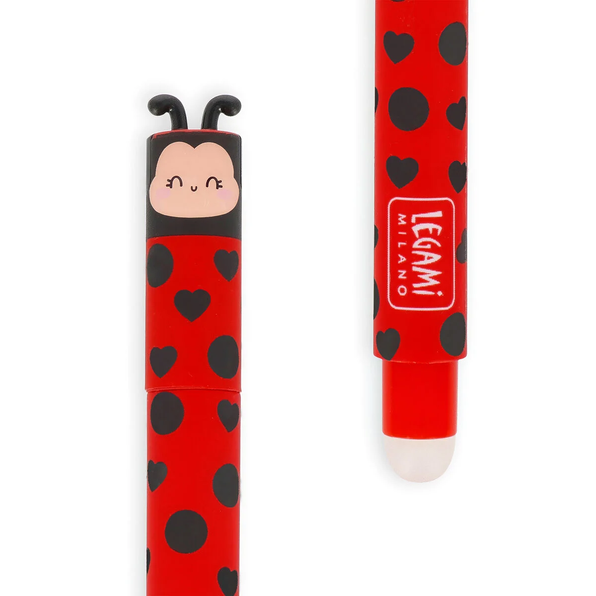Lagami Löschbarer Gelstift Ladybug „Get Lucky“ - Erasable Pen – Bild 3