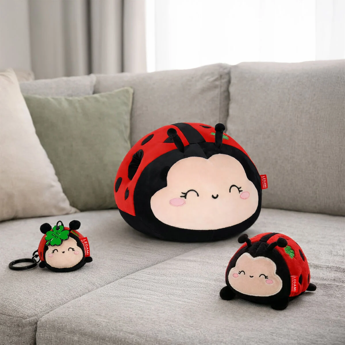 Legami Kissen Ladybug - Super Soft! – Bild 3
