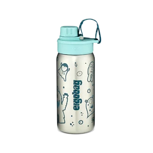 Ergobag Edelstahl Trinkflasche Petrol