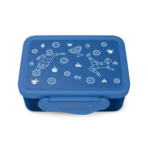 Ergobag Edelstahl Brotdose Fußball