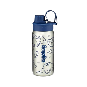 Ergobag Edelstahl Trinkflasche Blau