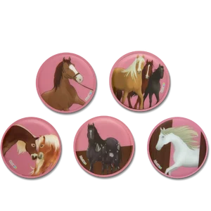 Ergobag Kletties Pferde im Galopp