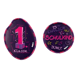 Ergobag Klettie Lila Einschulung