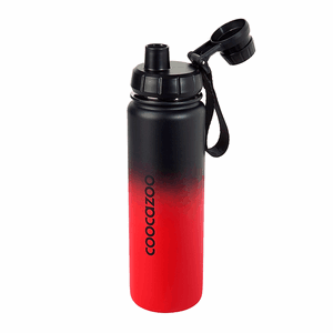 Coocazoo Edelstahl-Trinkflasche Gradient Red
