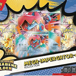 Pokémon Kollektion Mega-Entwicklung – Erhabene Helden: Mega-Impergator-ex