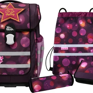McNeill Schulranzen Set - McOcean Berry 5tlg.