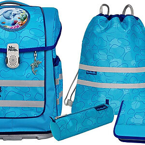 McNeill Schulranzen-Set Ergo Compacto Bubble, 5tlg.
