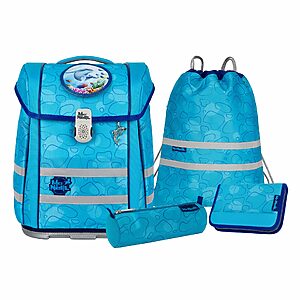 McNeill Schulranzen-Set Ergo Perfecto Bubble, 5tlg.