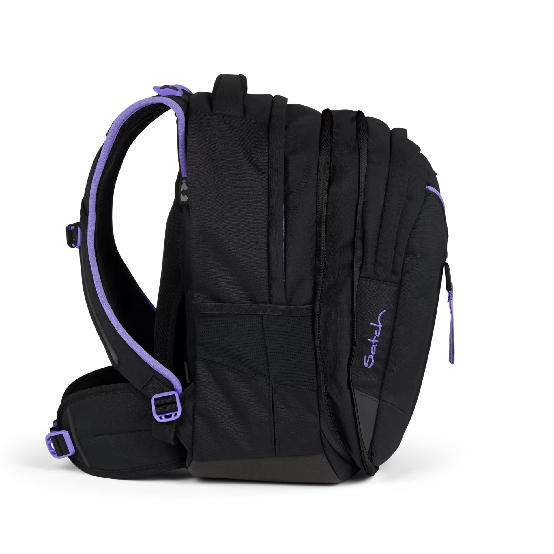 Satch Match Schulrucksack Purple Phantom – Bild 7