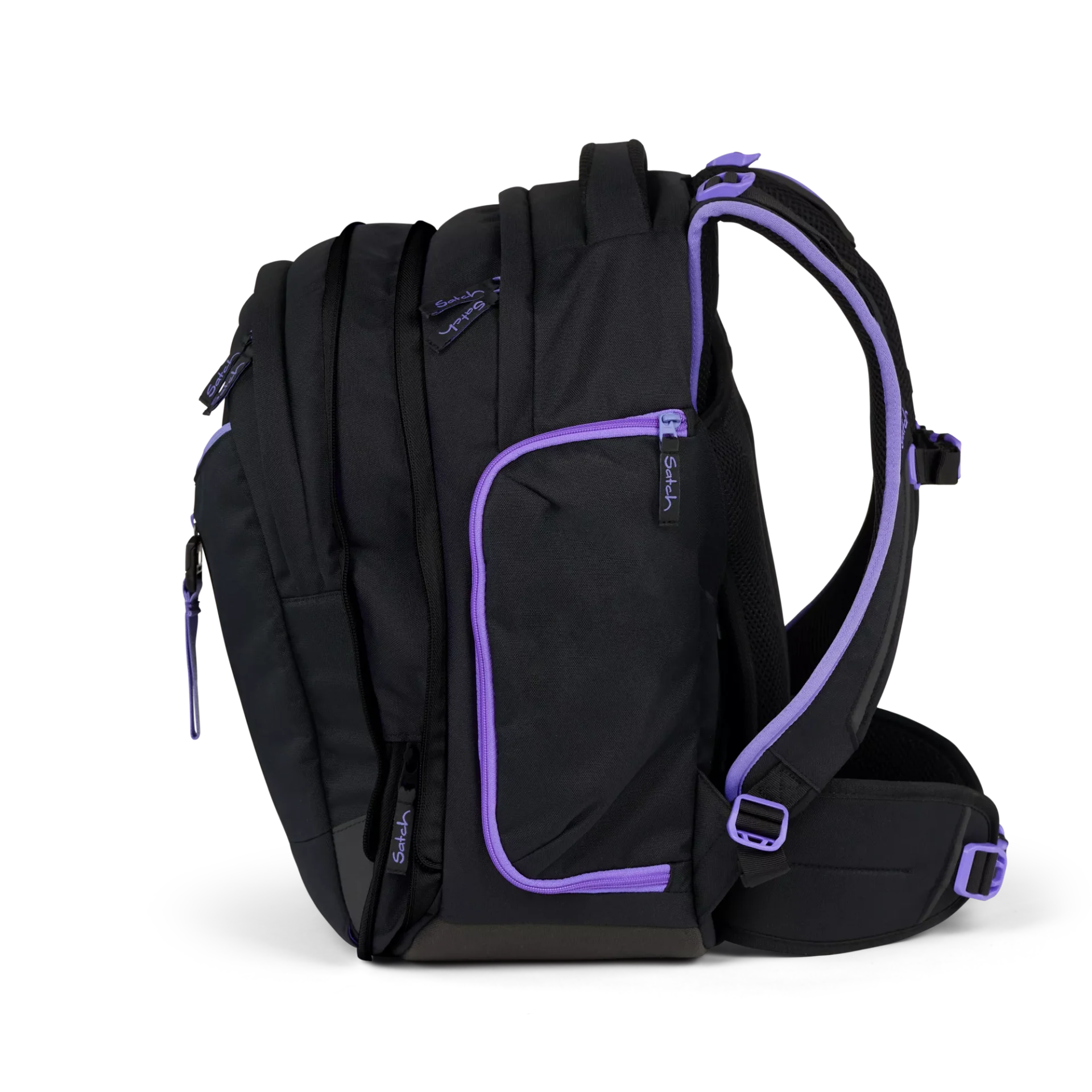 Satch Match Schulrucksack Purple Phantom – Bild 8