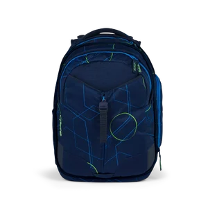 Satch Match Schulrucksack Blue Tech