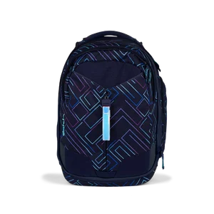 Satch Match Schulrucksack Purple Laser