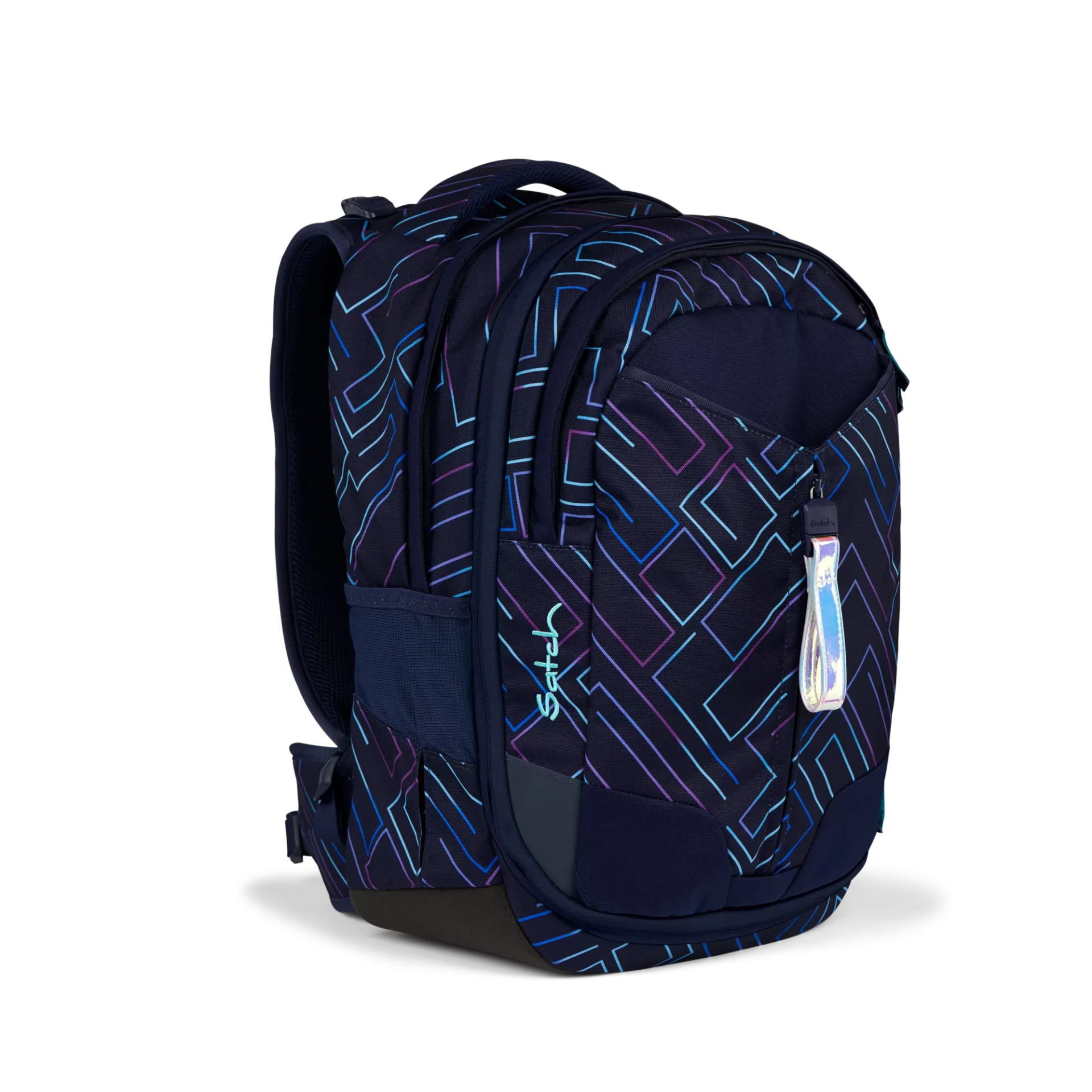 Satch Match Schulrucksack Purple Laser – Bild 2