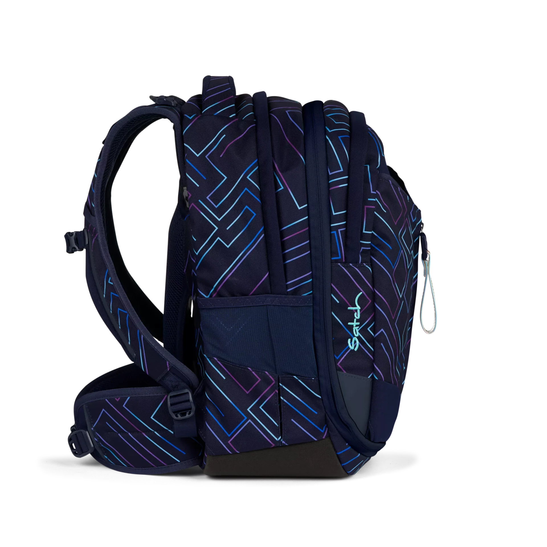 Satch Match Schulrucksack Purple Laser – Bild 3