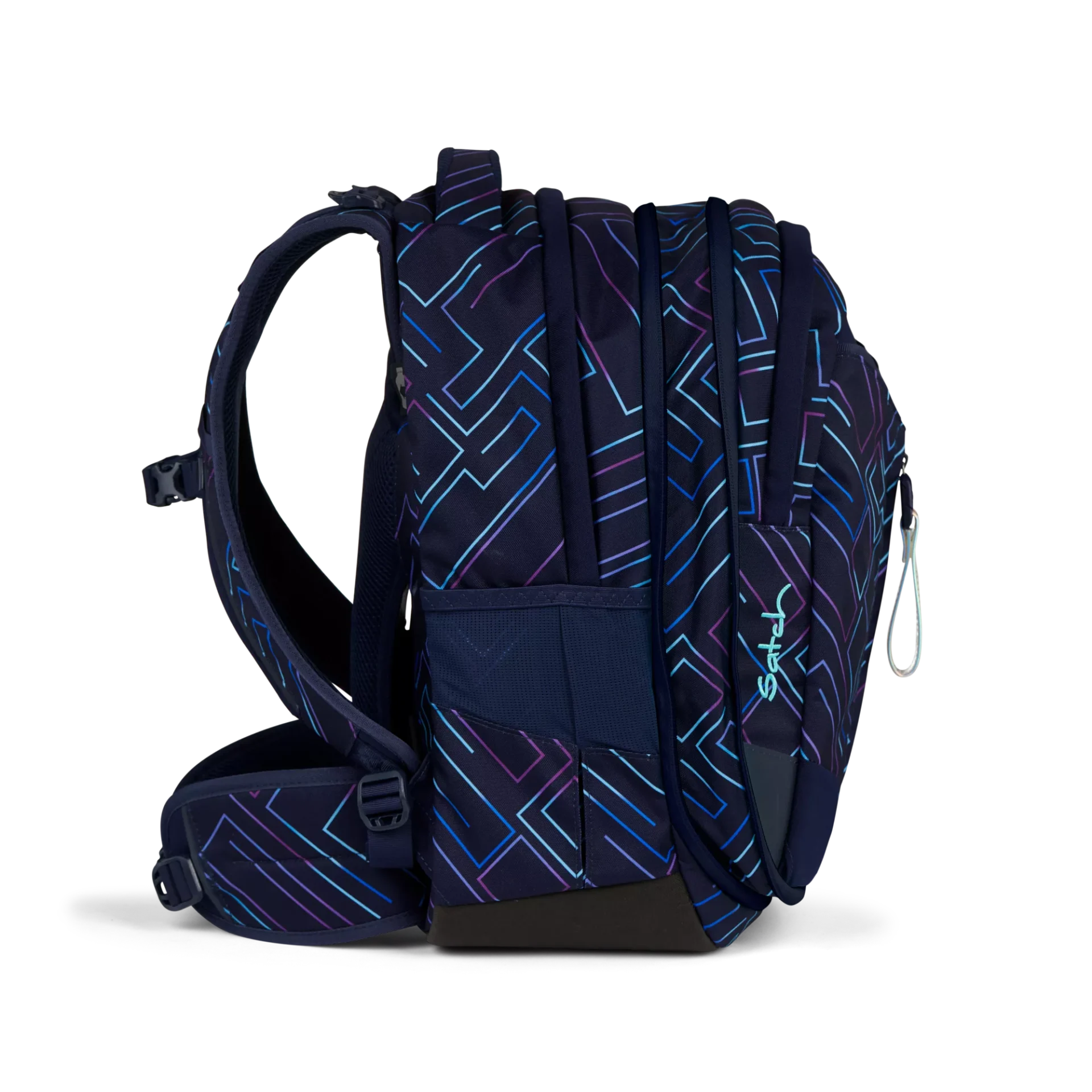 Satch Match Schulrucksack Purple Laser – Bild 7