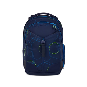 Satch Match Schulrucksack Blue Tech