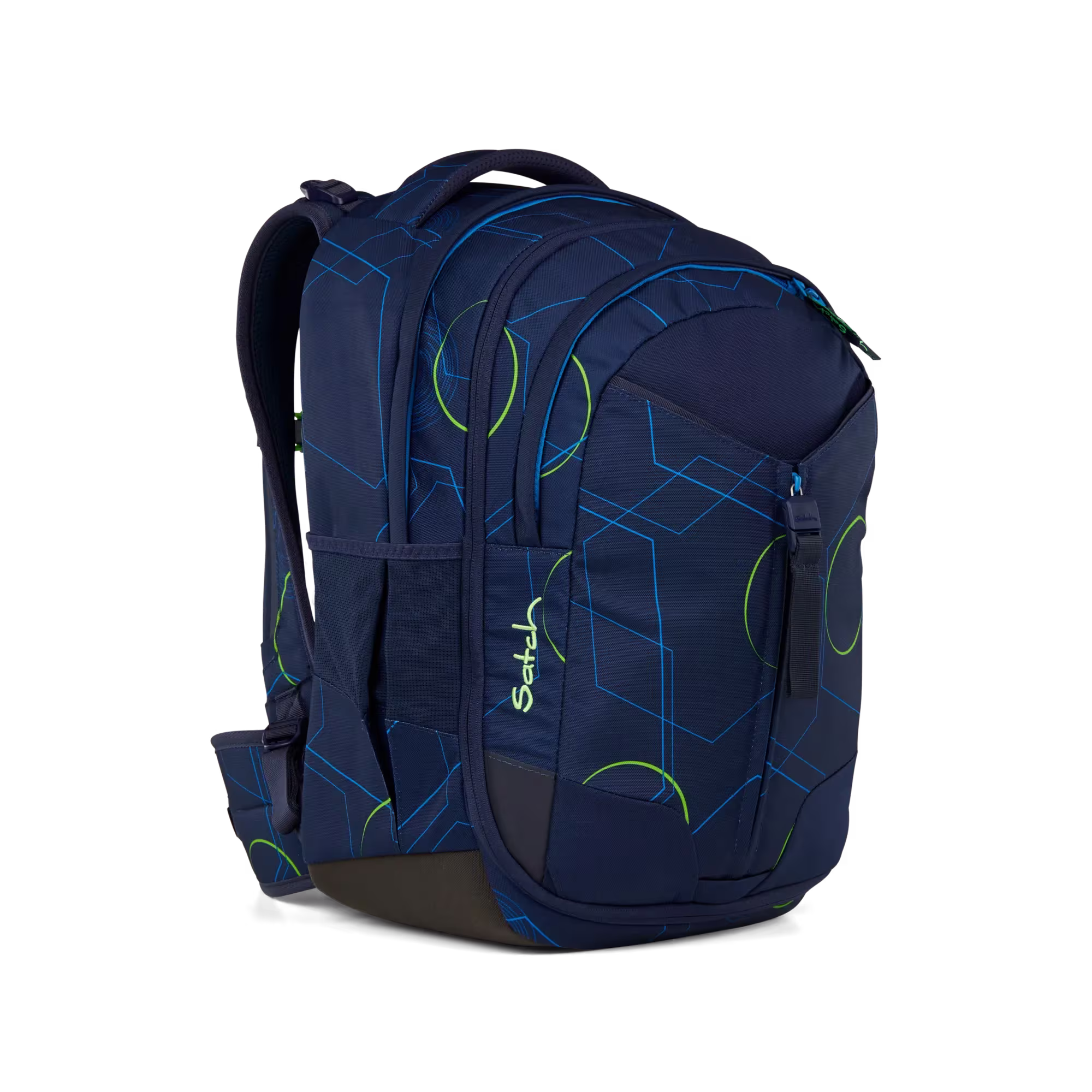 Satch Match Schulrucksack Blue Tech – Bild 2