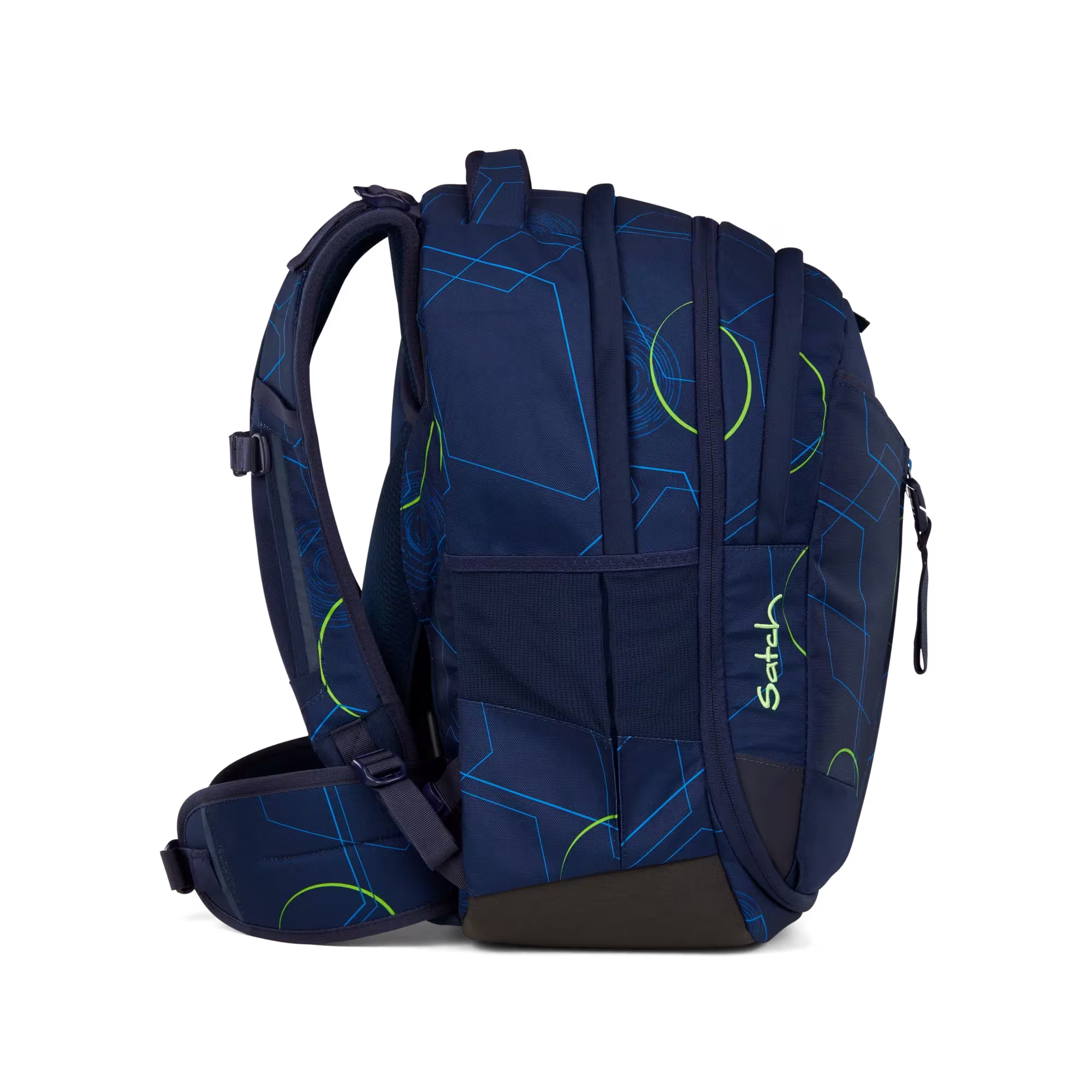 Satch Match Schulrucksack Blue Tech – Bild 3