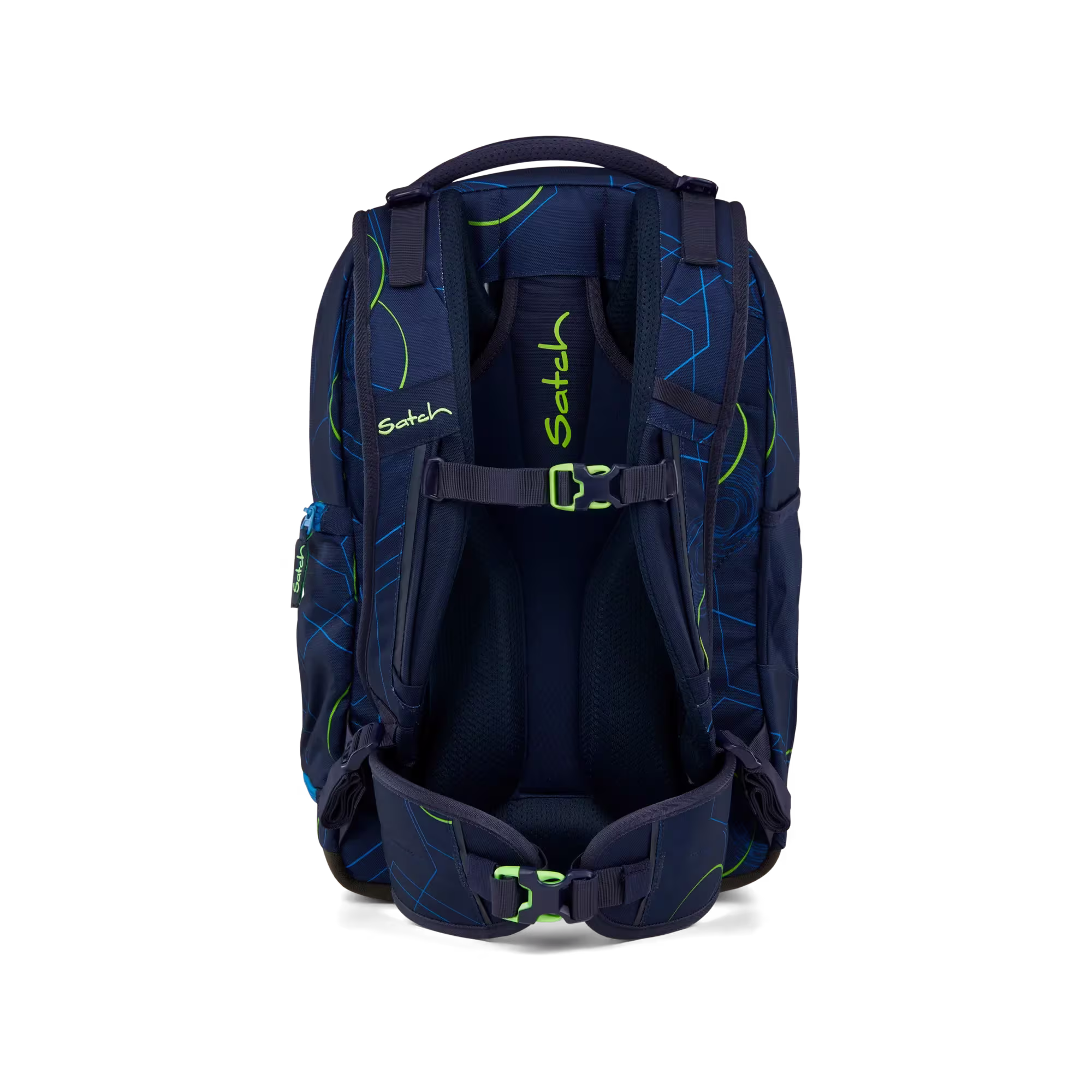 Satch Match Schulrucksack Blue Tech – Bild 4