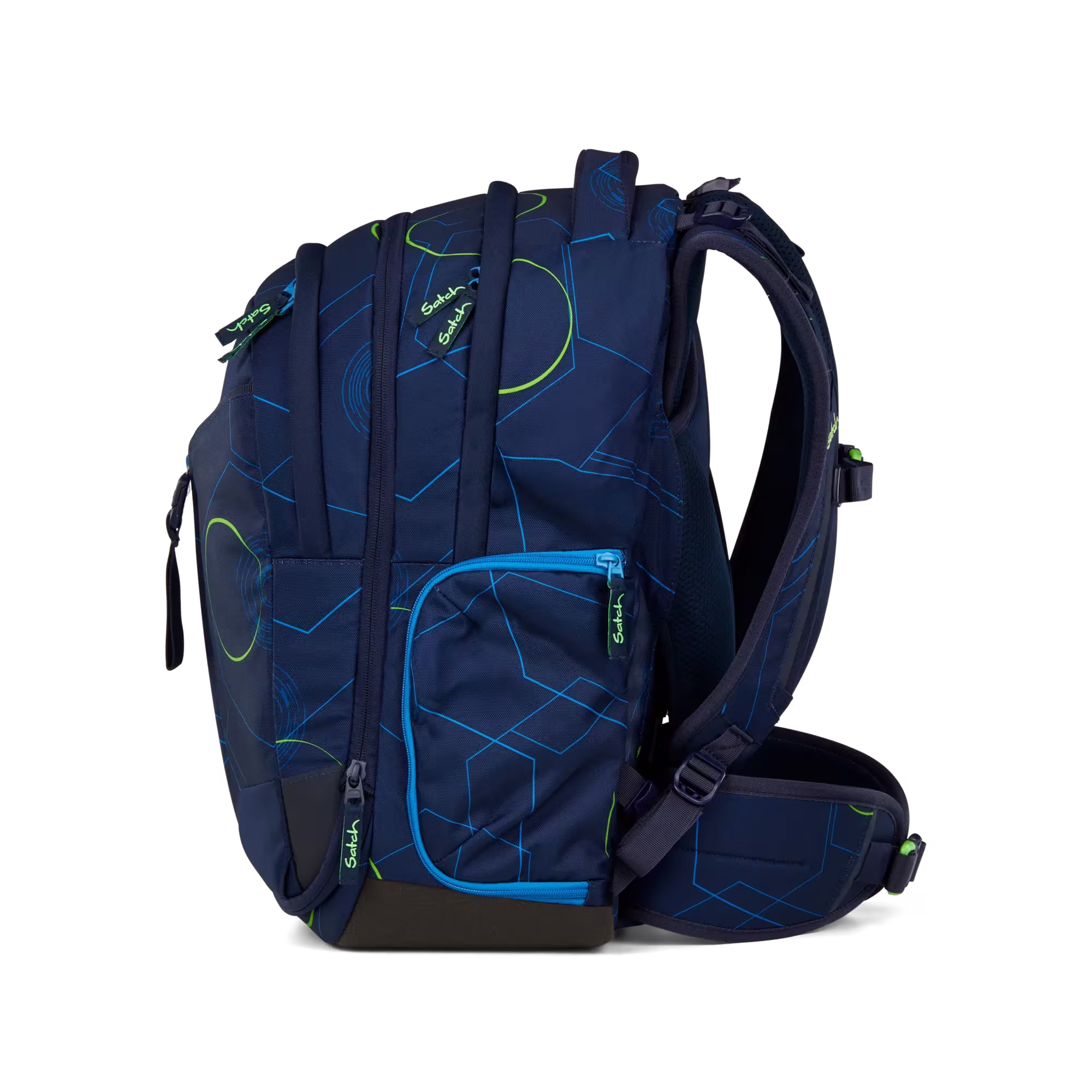 Satch Match Schulrucksack Blue Tech – Bild 6