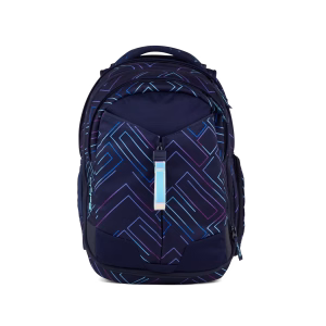 Satch Match Schulrucksack Purple Laser