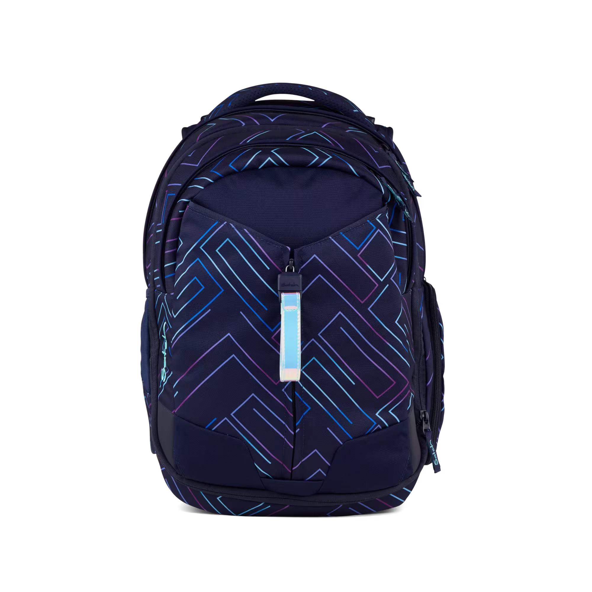 Satch Match Schulrucksack Purple Laser