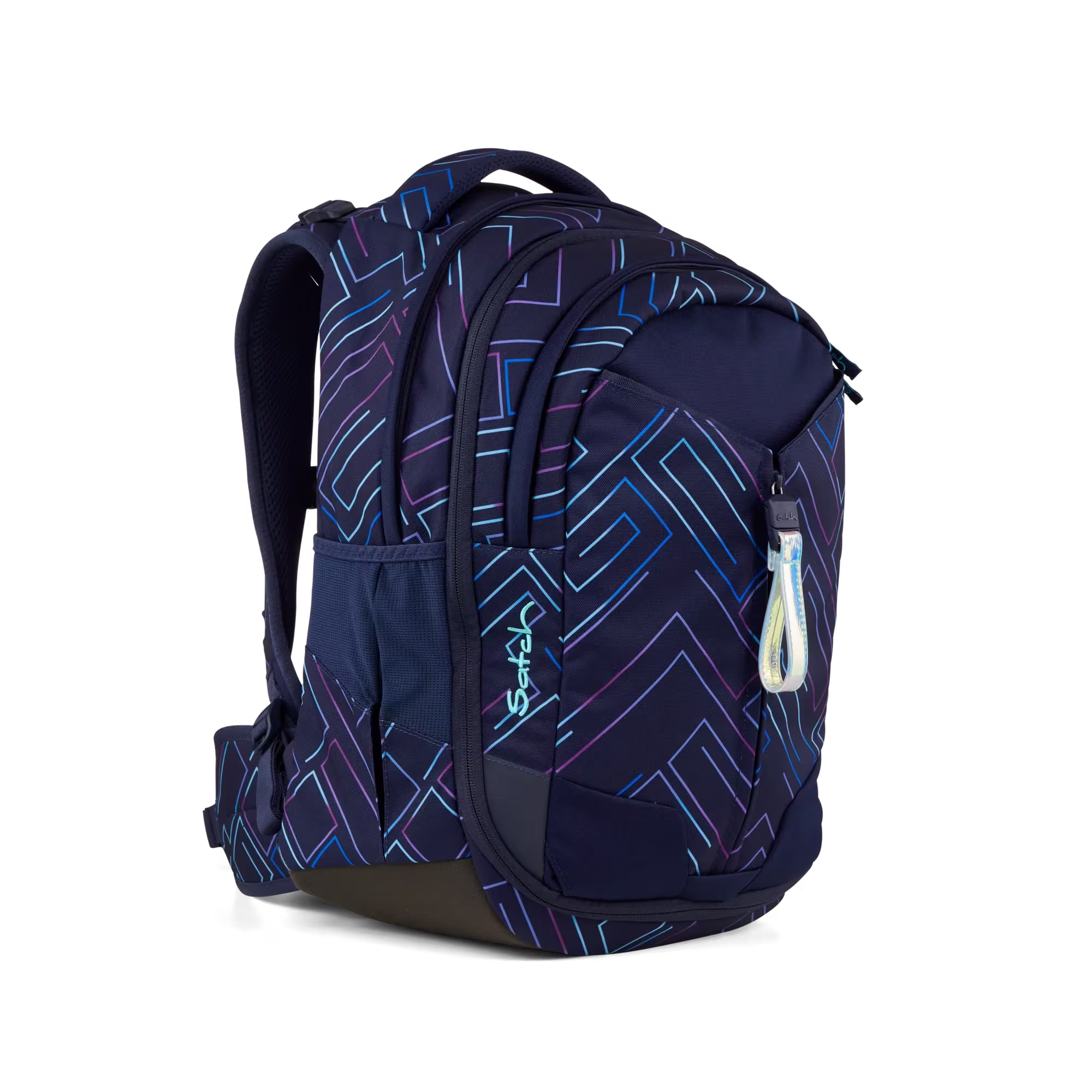 Satch Match Schulrucksack Purple Laser – Bild 2