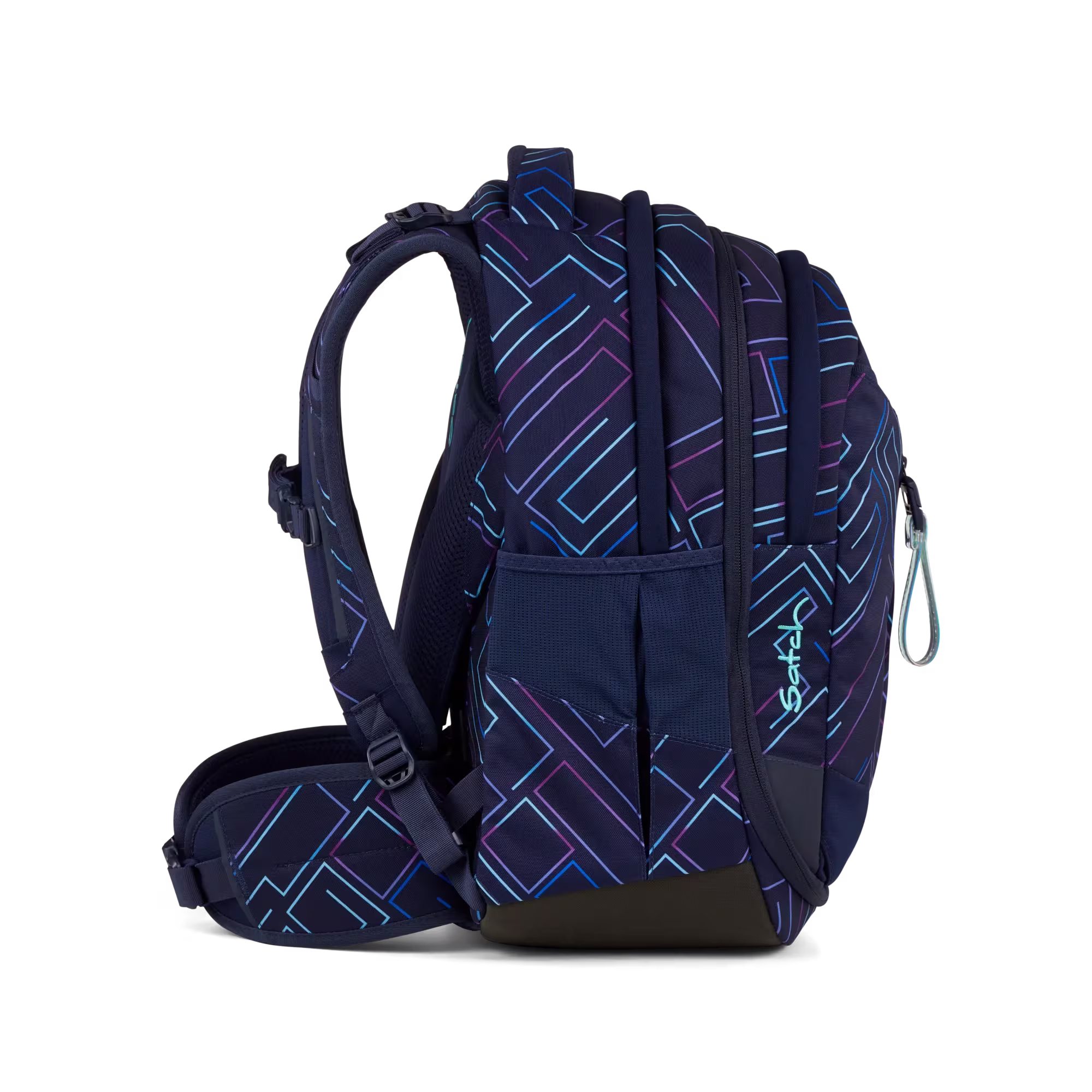 Satch Match Schulrucksack Purple Laser – Bild 3