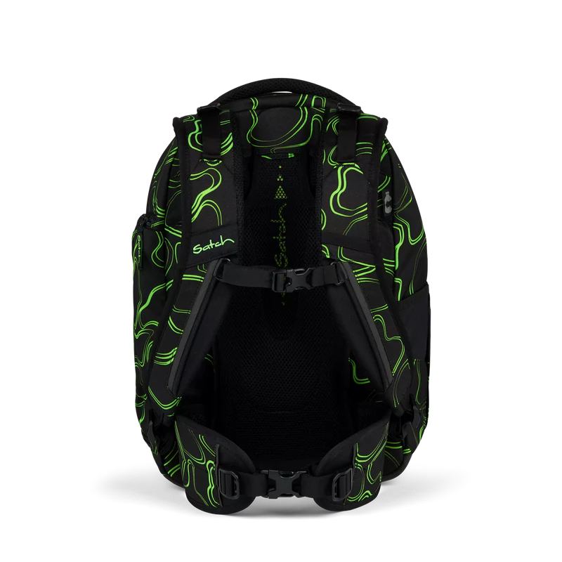 Satch Match Schulrucksack Green Supreme – Bild 2