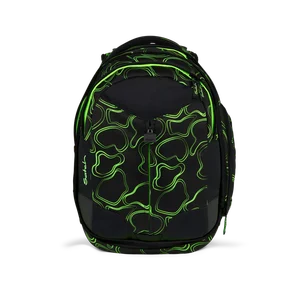 Satch Match Schulrucksack Green Supreme