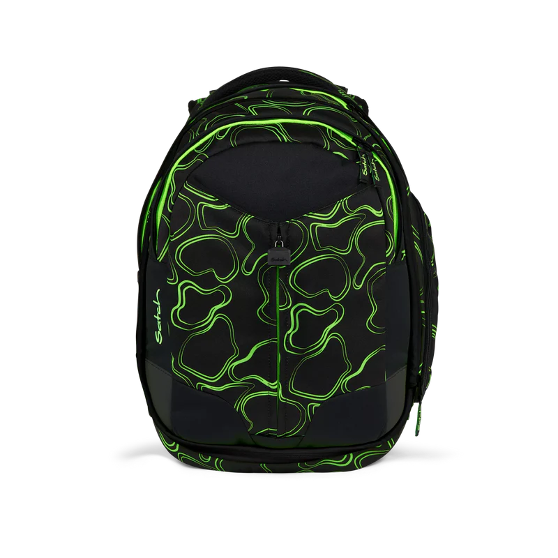 Satch Match Schulrucksack Green Supreme